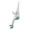 33" White & Green Sitting Easter Gnome with Bunny Ears Décor